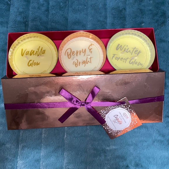 🆕Ulta 3-piece boxed gift set of candles - Picture 1 of 3